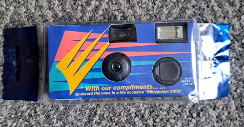 Disposable camera with flash - disposable,