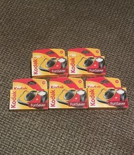 5x Kodak Disposable FunSaver
